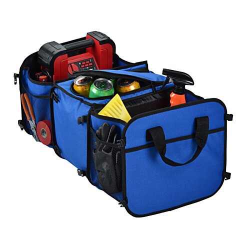 Additional Image 3 - a blue bag with different objects in it