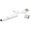 Additional Thumbnail Image 1 - a white electronic cigarette and a white usb cable