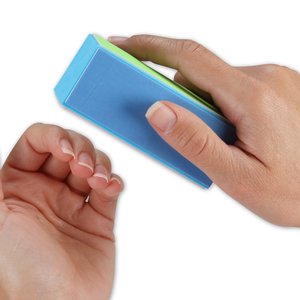 Additional Image 2 - a hand holding a blue object over a baby's foot