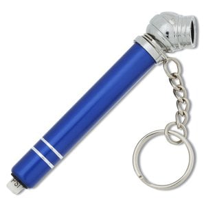 Additional Image 2 - a blue pen with a key chain