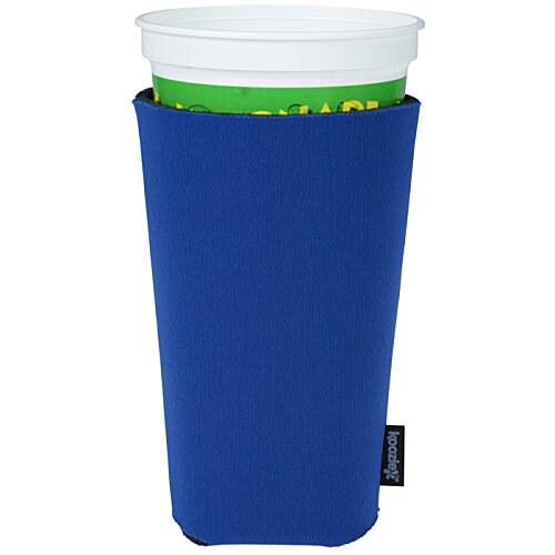 Additional Image 1 - a blue cup with a white lid
