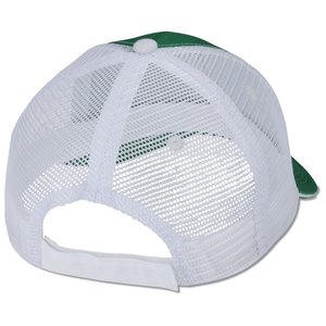 Additional Image 2 - a white and green baseball cap