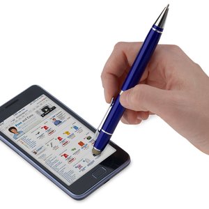 Additional Image 1 - a hand holding a pen and a cell phone