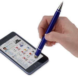 Additional Image 1 - a hand holding a pen and a cell phone