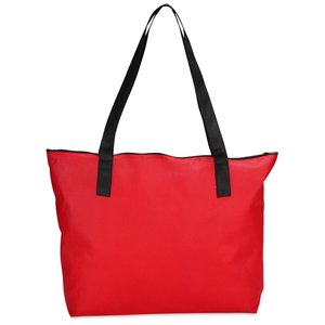 Additional Image 2 - a red bag with black handles