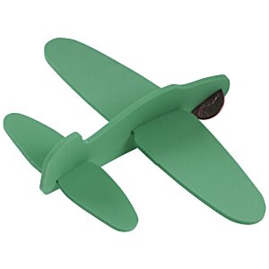 Additional Image 3 - a green toy airplane