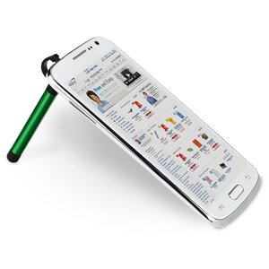Additional Image 1 - a remote control with a green handle