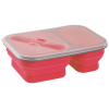 View Image 3 of 4 of Collapsible Two-Section Food Container