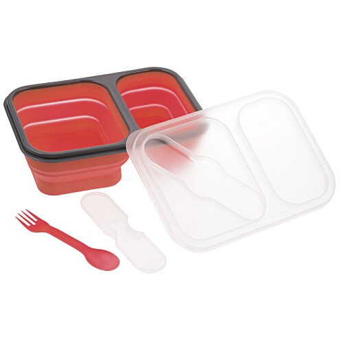 Additional Image 3 - a red and black container with a spoon