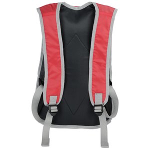 Additional Image 1 - a red and black backpack