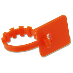 Additional Image 2 - an orange tag on a white background