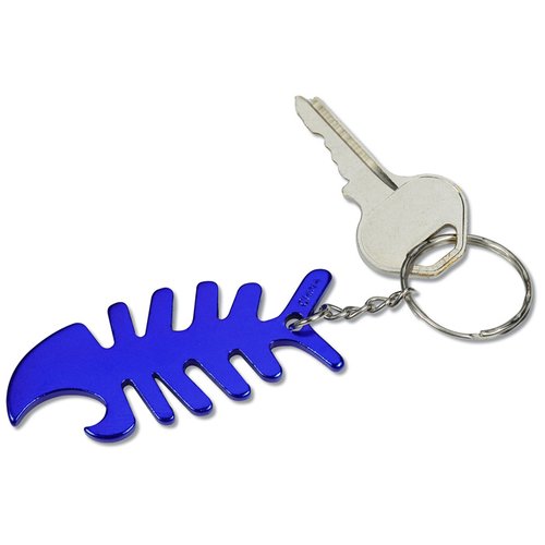 Additional Image 5 - a key chain with a blue keychain