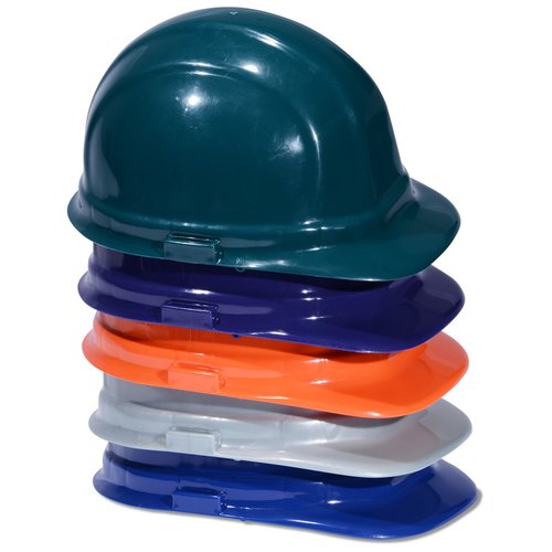 Additional Image 3 - a stack of plastic helmets
