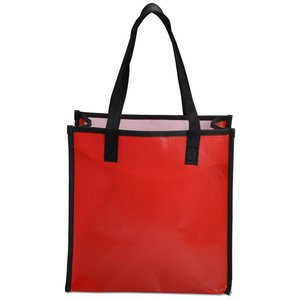 Additional Image 1 - a red bag with black handles