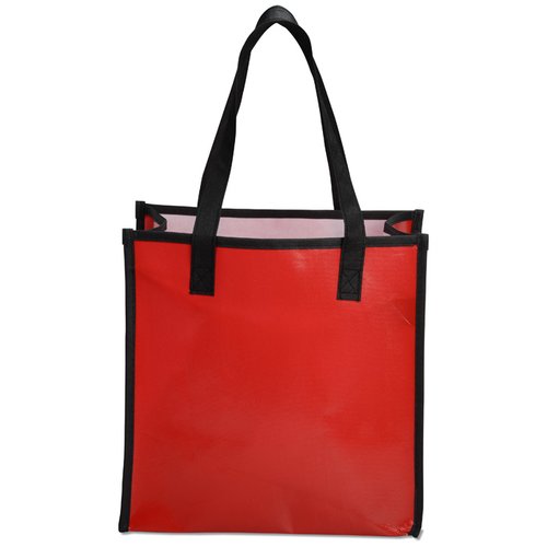 Additional Image 1 - a red bag with black handles