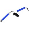 a blue and black paint roller