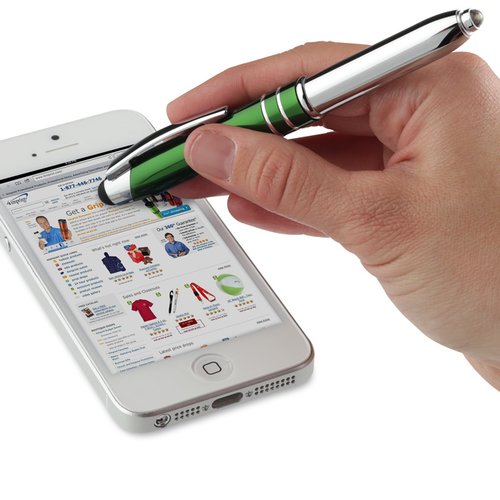 Additional Image 3 - a hand holding a pen and a white cell phone