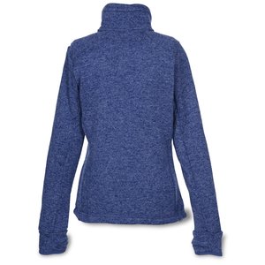 Additional Image 1 - a blue turtleneck sweater