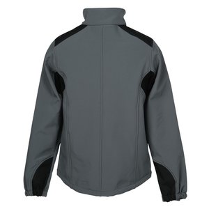 Additional Image 1 - a grey jacket with black stripes
