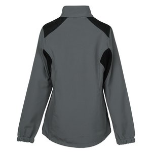 Additional Image 1 - a black jacket with black trim
