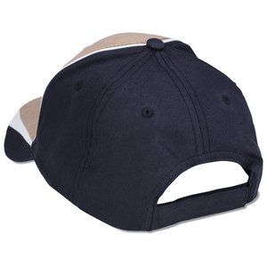Additional Image 1 - a black and white baseball cap