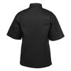 View Image 3 of 4 of Ten Button Short Sleeve Chef Coat