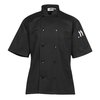 View Image 4 of 4 of Ten Button Short Sleeve Chef Coat