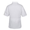 View Image 3 of 4 of Ten Button Short Sleeve Chef Coat with Mesh Back