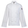 View Image 2 of 4 of Ten Button Chef Coat with Mesh Back