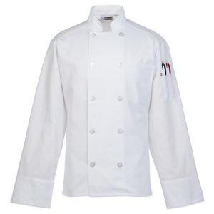 Additional Image 1 - a white chef's jacket