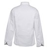 View Image 3 of 3 of Twelve Cloth Button Chef Coat with Black Trim