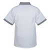 View Image 2 of 3 of Button Front Cook Shirt with Contrasting Trim