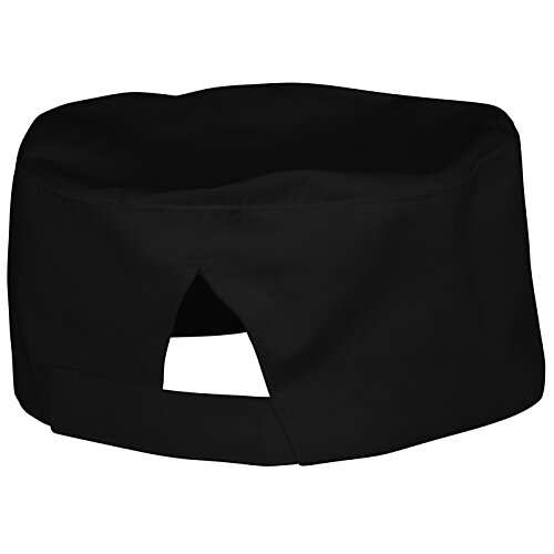 Additional Image 1 - a black hat with a hole