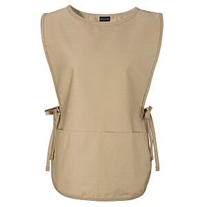 Additional Image 1 - a tan apron with ties