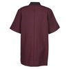 View Image 2 of 3 of Hidden Placket Solid Housekeeping Tunic - Ladies'