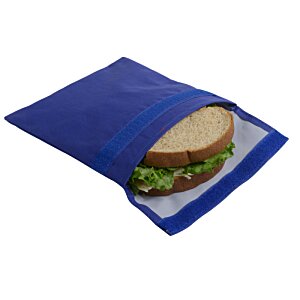 Additional Image 1 - a sandwich in a blue wrapper