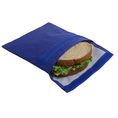 Additional Image 1 - a sandwich in a blue wrapper