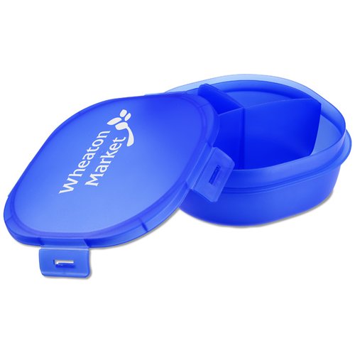 Additional Image 1 - a blue plastic container with a lid