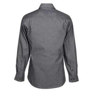 Additional Image 2 - a back view of a grey shirt