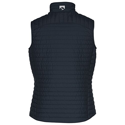 Additional Image 1 - a black vest with a white background