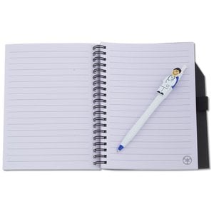 Additional Image 1 - a white notebook with a pen