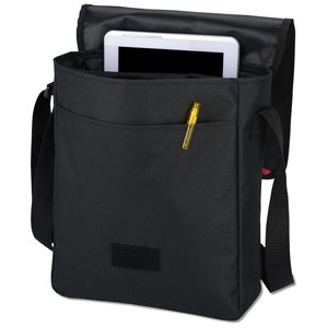 Additional Image 1 - a black bag with a white tablet and a yellow pen