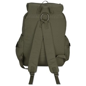Additional Image 3 - a green backpack with straps