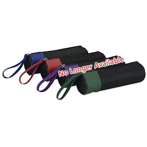 Additional Image 1 - a group of black objects with colorful straps