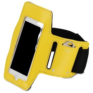 Additional Image 1 - a yellow phone case with a stylus