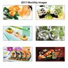 View Image 7 of 7 of Sushi Platter Tent Calendar