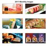 View Image 6 of 7 of Sushi Platter Tent Calendar