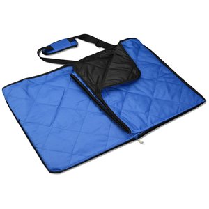 Additional Image 2 - a blue bag with a black strap