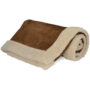 Additional Image 1 - a brown and white blanket