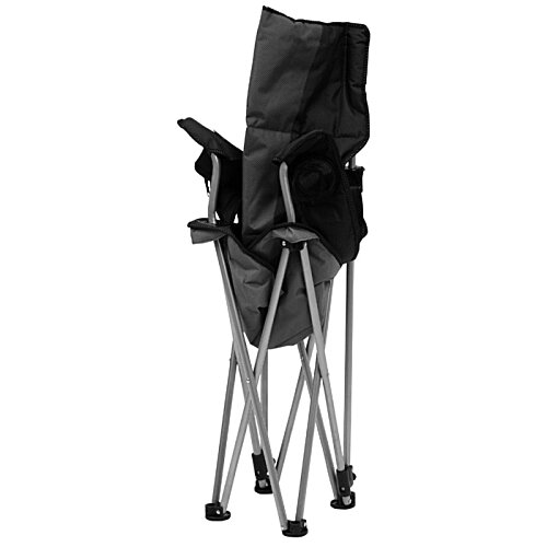 Additional Image 3 - a blue and black folding chair